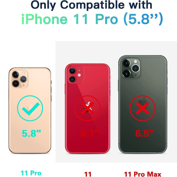 Iphone 11 Pro skal fodral / Army V3 / stöttåligt    
