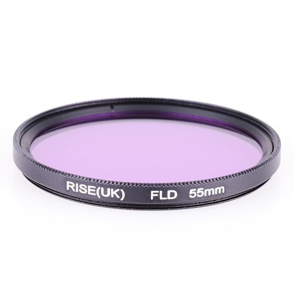 FLD FILTER 55 MM Svart / lila