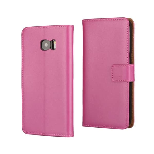 Välj: Samsung Galaxy S10 plånboksfodral skal - Cerise Samsung S10