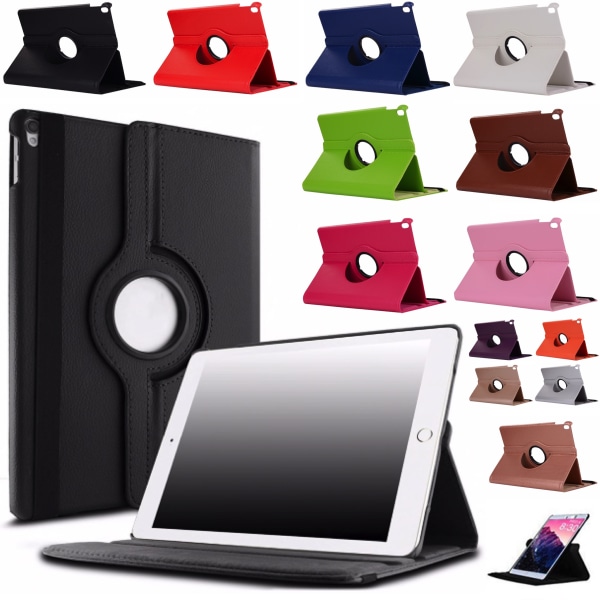 iPad Pro 10.5 fodral skydd 360° rotation ställ skärmskydd väska: Röd Ipad Pro 10.5 & Ipad Air 3
