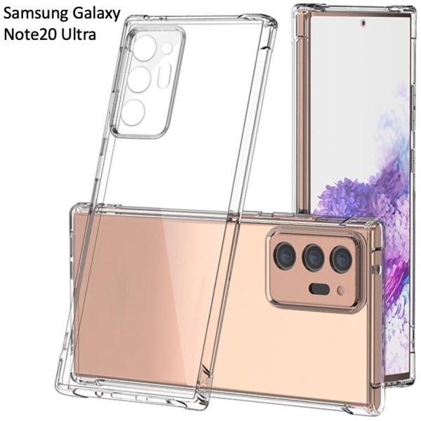 Samsung Galaxy Note20/Note10/Note9/Note8 kuori - Transparent Note 20 Samsung Galaxy