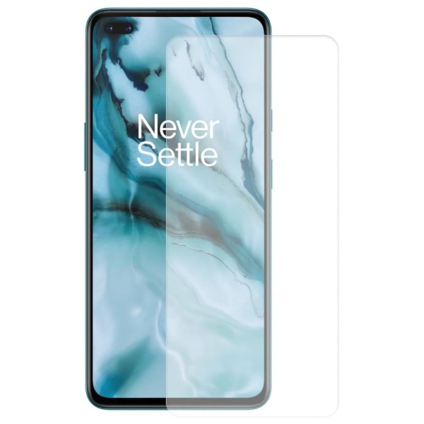 OnePlus NORD skärmskydd 9H passar skal fodral hörlurar - Transparent OnePlus Nord