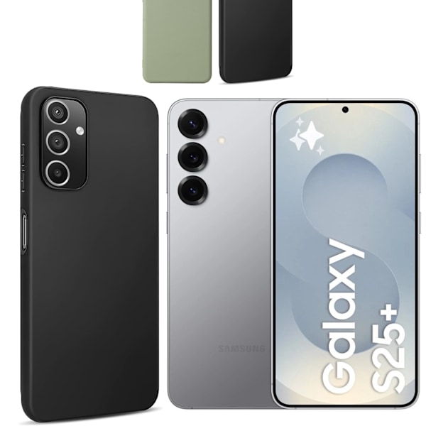 Samsung Galaxy S25 Plus skal mobilskal silikon / TPU - VÄLJ: GRÖN Samsung S25 Plus