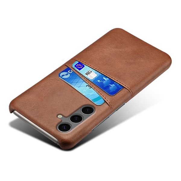 Samsung Galaxy A56 cover 2 kort rum sort - Sort Samsung A56