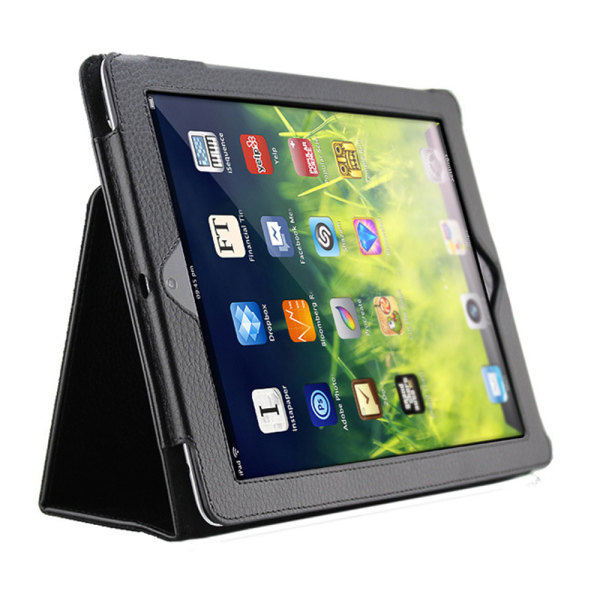 Kaikille malleille iPad kotelo / kansi / ilma / pro / mini upotettava kuulokkeet - Musta Ipad 2/3/4 vuodelta 2011/2012 ei Air