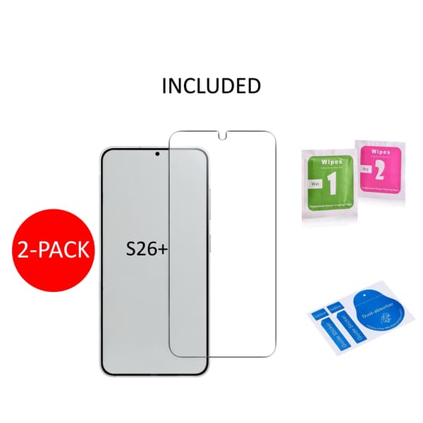 2-Pack 1SWEDEN skärmskydd för Samsung Galaxy S26+ Plus Transparent