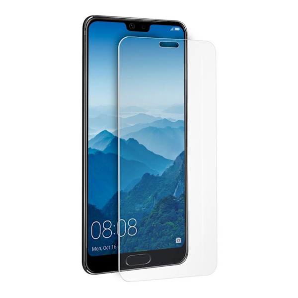 Huawei P20 lite skärmskydd 9H passar skal fodral hörlurar - Transparent Huawei P20 lite