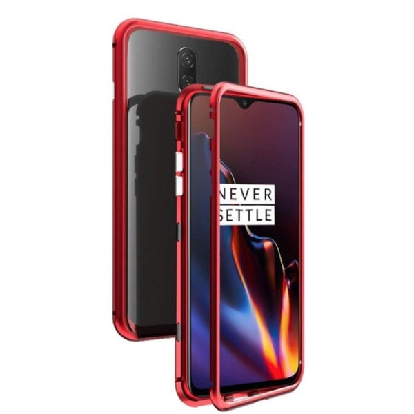 Magneettikotelo OnePlus 6 / 6T / 7 / 7Pro suojakotelo magneettikuori punainen - Röd OnePlus 7