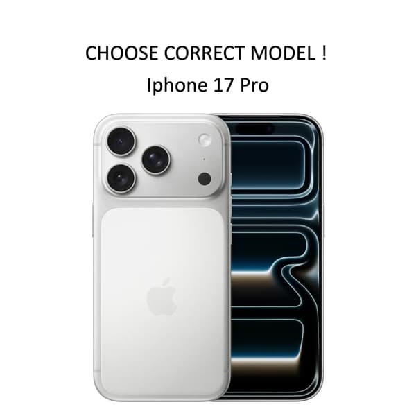 Iphone 17 Pro plånbok skal fodral korthållare - RÖD IPHONE 17 PRO