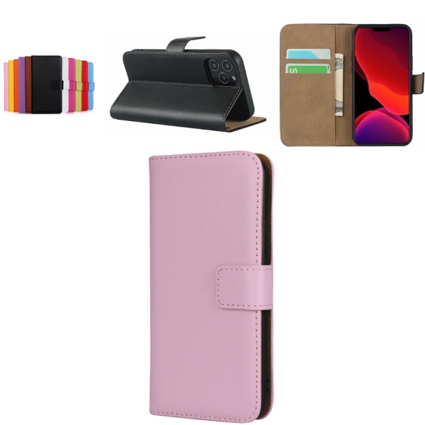 iPhone 13 Pro / ProMax / mini kansi -lompakkokorttipidike - Vaaleanpunainen Iphone 13