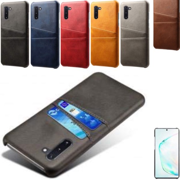 Samsung Galaxy Note10 etui kort - Sort Note10
