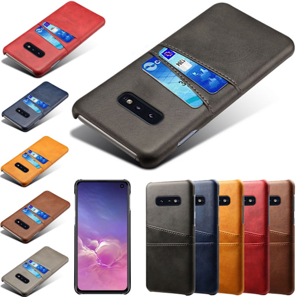 Samsung Galaxy S10E Skal Kort - Sort Samsung Galaxy S10E