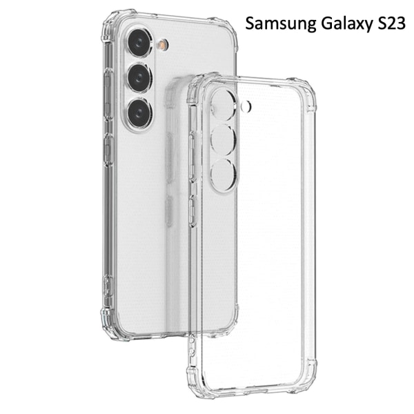 Samsung Galaxy S23/S23Ultra kotelo matkapuhelimen kotelo Army V3 - TRANSPARENT SAMSUNG S23 ULTRA