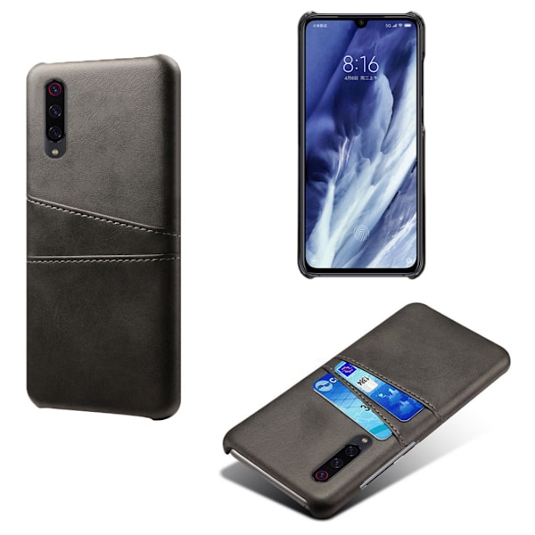 Samsung Galaxy A70 -kotelo suojakotelo nahka kortti luottokortti visa - Vaaleanruskea / beige A70