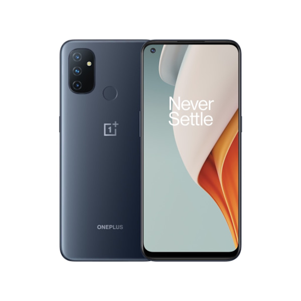 Korthållare OnePlus Nord N100 skal fodral hål laddare hörlurar - Svart OnePlus Nord N100