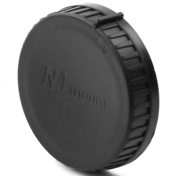 Bakre objektivskydd för Nikon N1 för objektiv svart