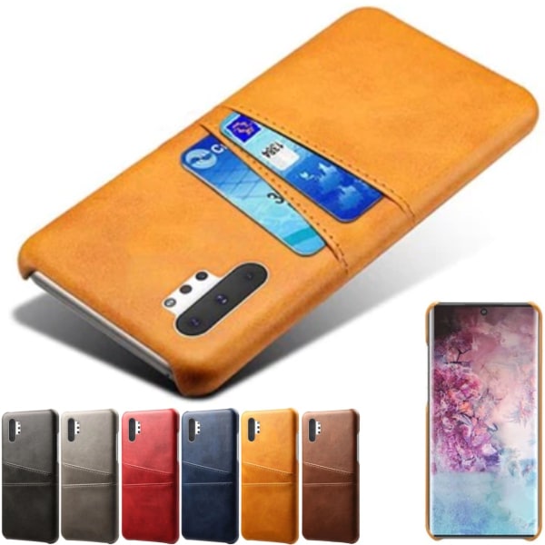 Samsung Galaxy Note10+ etui kort - Sort Note10+