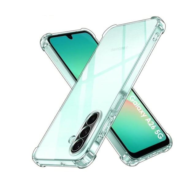 Samsung Galaxy A26 kuori kotelo Army V3 - Transparent Samsung A26