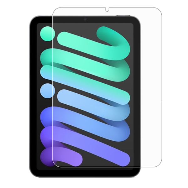 iPad Mini 7 A17 Pro 2024 / Mini 6 2021 skärmskydd härdat glas 9H transparent  
