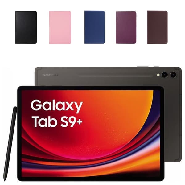 Samsung Galaxy Tab S9 Plus etui cover - Lyserød Lyserød