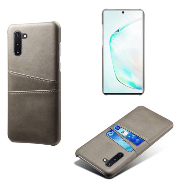 Samsung Galaxy Note 10 skal mobilskal hål åt laddare hörlurar - Svart Note10