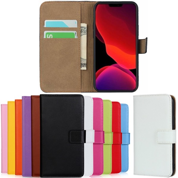 iPhone 13 Pro Max plånboksfodral plånbok fodral skal kort röd - Röd iPhone 13 Pro Max