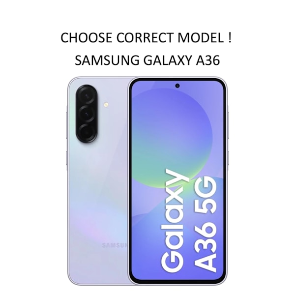 Samsung Galaxy A36 kotelo lompakkokotelo korttipidike - Valkoinen SAMSUNG A36
