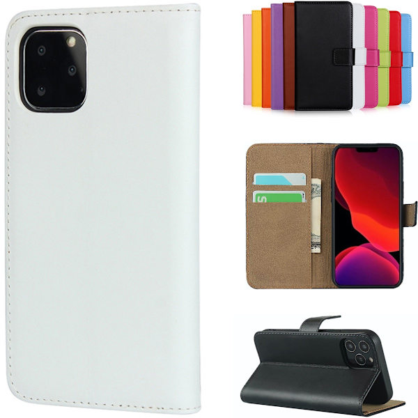 iPhone 12/12 Pro pung etui pung etui cover beskyttelse hvid - Hvid iPhone 12 / 12 Pro