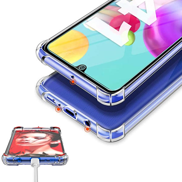 Samsung A41 skal Army V3 Transparent Samsung Galaxy A41