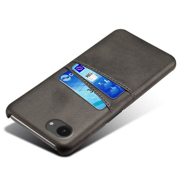 1SWEDEN iPhone 17e/16e cover mobilcover 2 kort bagside - Rød