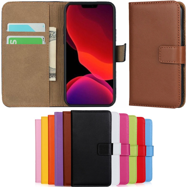 iPhone 13 mini plånboksfodral plånbok fodral skal kort rosa - Rosa iPhone 13 mini