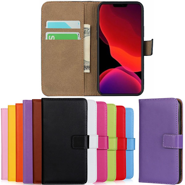 iPhone 13 Pro Max lompakkokotelo lompakko kotelo kuori kortti ruskea - Ruskea iPhone 13 Pro Max
