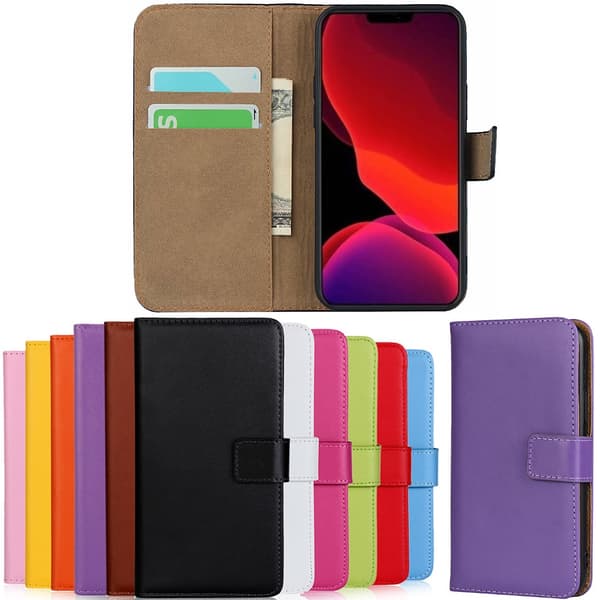 iPhone 13 Pro Max pung-etui pung etui cover VÆLG: Brun iPhone 13 Pro Max