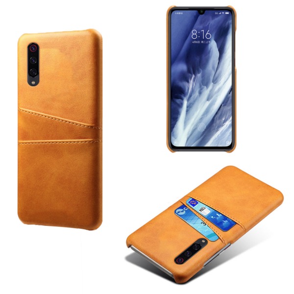 Samsung Galaxy A70 etui cover beskyttelse læder kort kredit visa - Sort A70