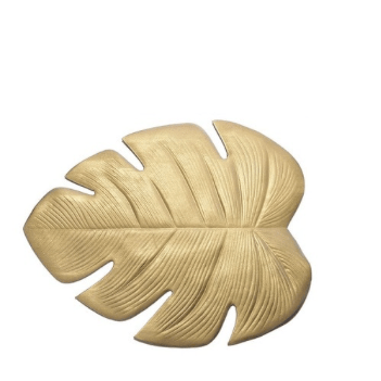 Guldigt lotus löv Guld