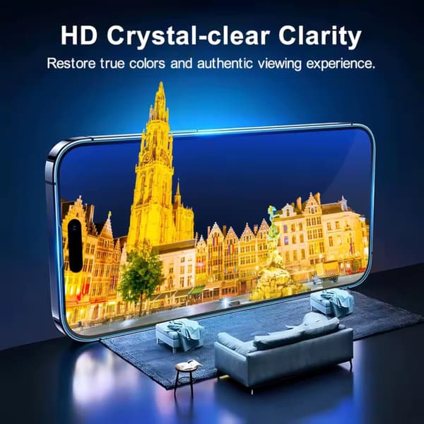 3-Pack Iphone Air skärmskydd härdat glas premium Transparent