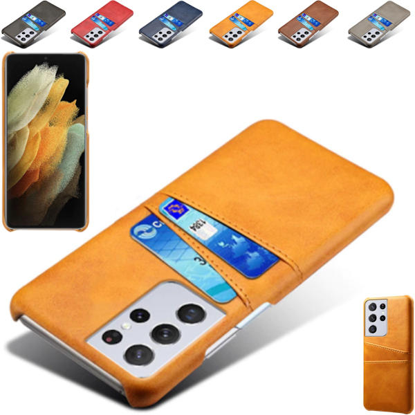 Samsung Galaxy S21 Ultra skal kort - Sort S21 Ultra