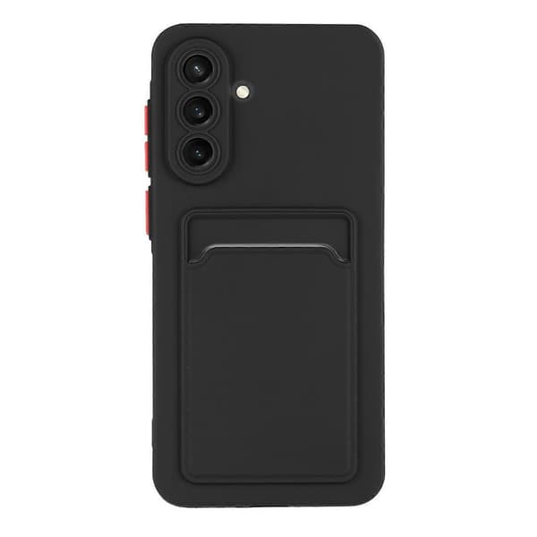 Mobilcover til Samsung Galaxy A57 cover med kortplads sort
