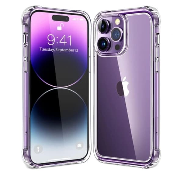 Iphone 15 Pro Max skal etui Army V3 Transparent Iphone 15 Pro Max