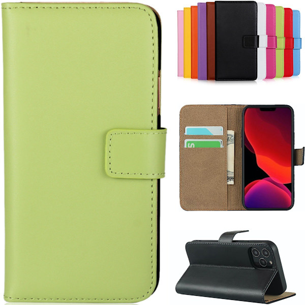 iPhone 12/12 Pro pung etui pung etui cover beskyttelse grøn - Grøn iPhone 12 / 12 Pro