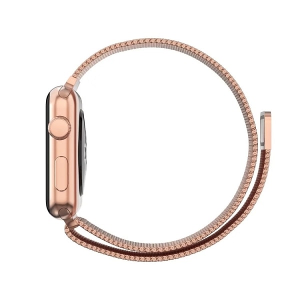 Armband Milanese Loop Kompatibel Apple Watch 42/44/45 mm Roségul PinkGold