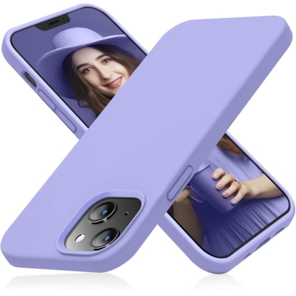 iPhone 13 - Gummibelagt Silikon Skal Skin Pro® Lila Purple