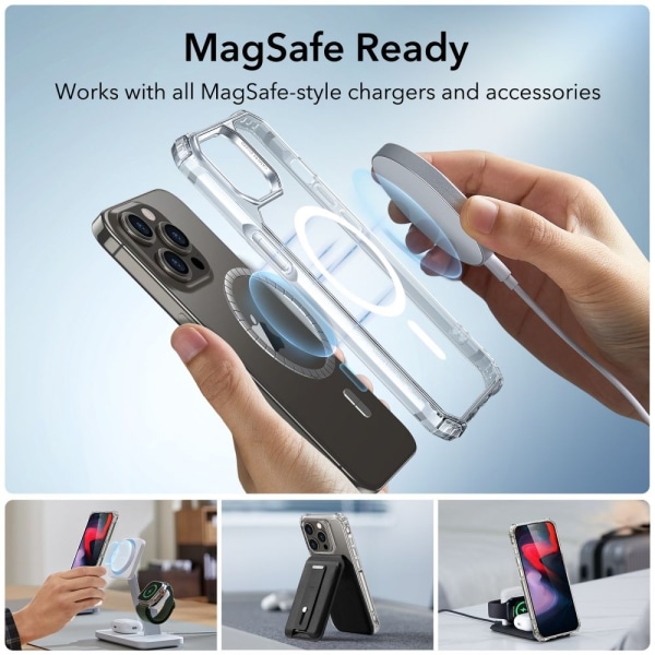 iPhone 15 Pro - ESR Air Armor Halolock Magsafe Transparent