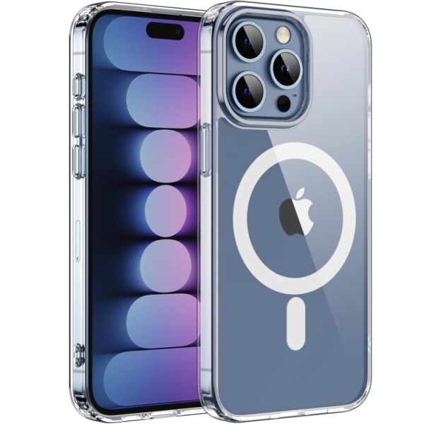 iPhone 14 Pro -  Skal MagSafe Stötdämpande Transparent Transparent
