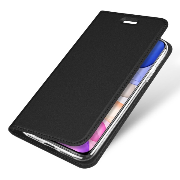 iPhone 11 - Dux Ducis Flipfodral Skin Pro med Kortfack Svart Black