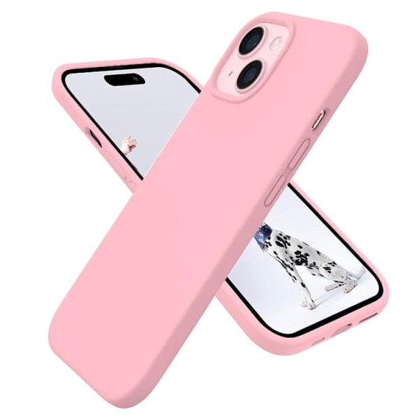 iPhone 11 - Gummibelagt Stöttåligt Silikon Skal Rosa Pink