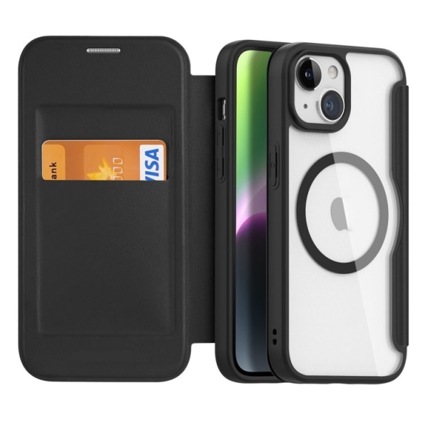 iPhone 15 - MagSafe Fodral RFID Skyddat Svart