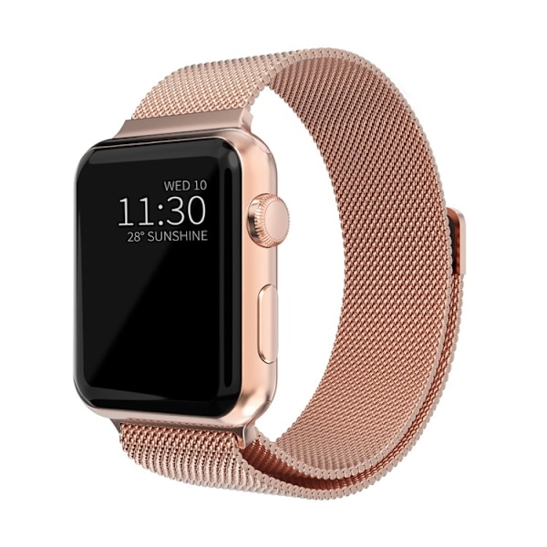 Armband Milanese Loop Apple Watch 38/40/41 mm Roséguld PinkGold Apple Wacth 38,40,41 mm