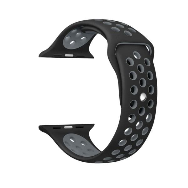 Apple Watch Stirlent Silikon Armband Sportarmband Black 42,44,45,49 mm