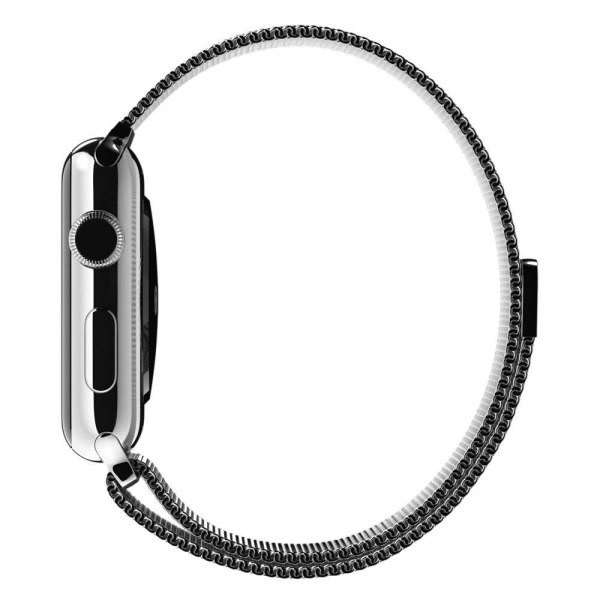 Apple Watch Armband Milanese Loop 38/40/41 mm Välj färg Black Svart